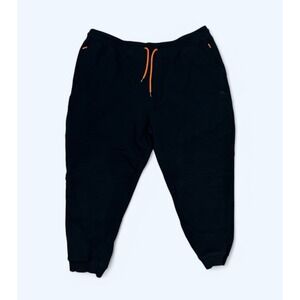 Linus Tech Tips Pants Mens Size 2XL Black Joggers Performance Zipper Pockets
